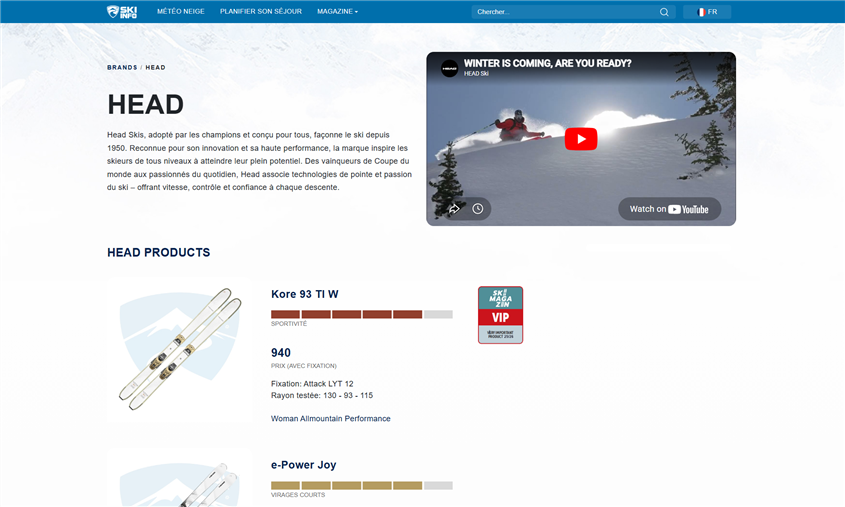 Skitest Brand sponsorisé