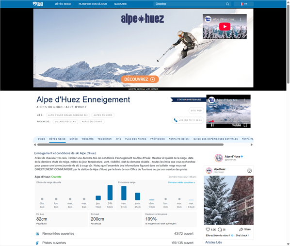 Skiinfo+ | Spécificités du programme