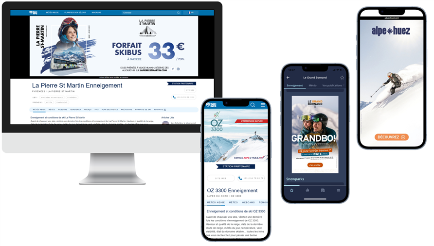 Skiinfo+ | Display Ciblé