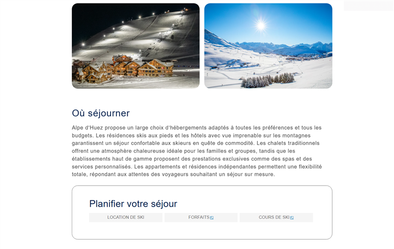 Skiinfo+ | Lien vers la vente en ligne de forfaits​