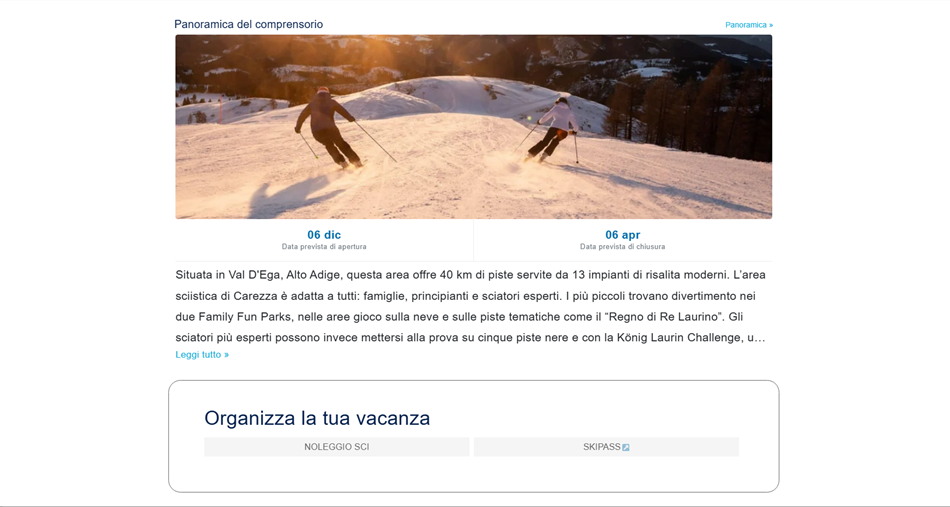 Skiinfo+ | Direct links to Lift tickets and Lessons
