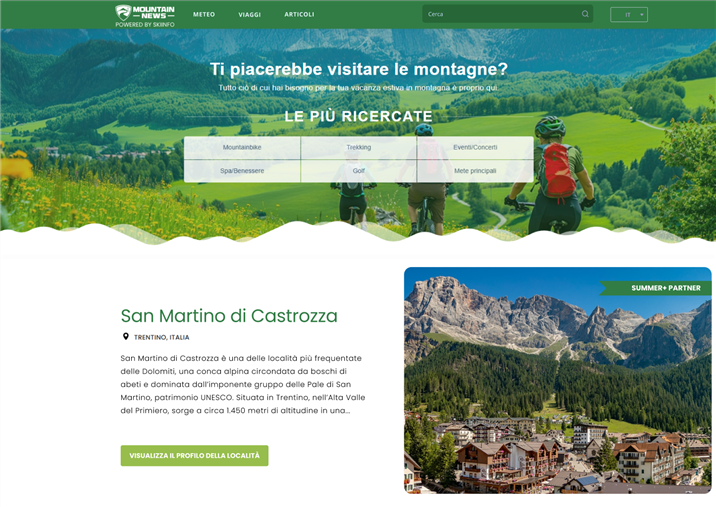 Summer+ | Promozione Homepage